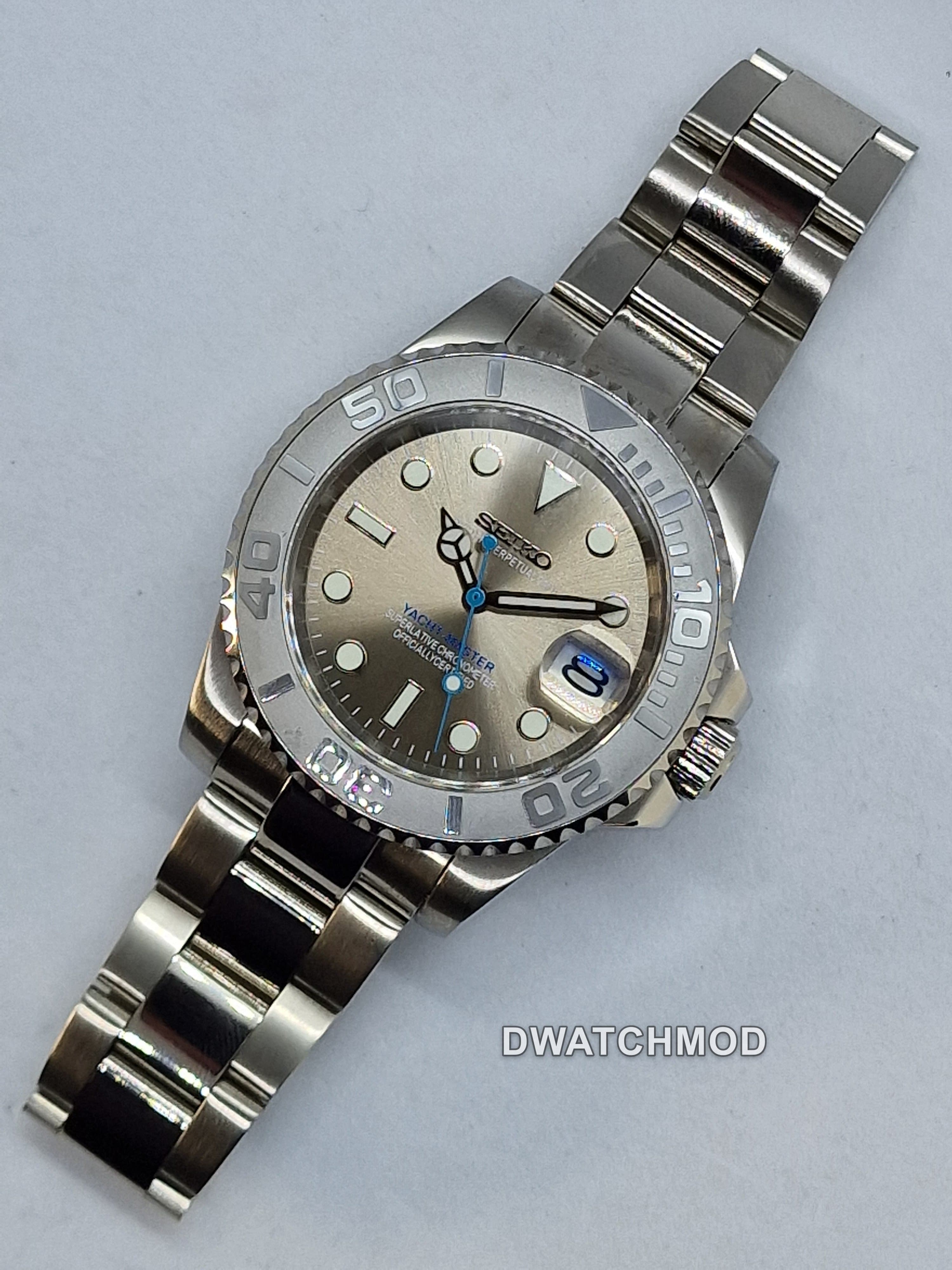 Orologio Mod Yachtmaster Nh35 automatico 40mm Oyster vetro zaffiro — foto 3