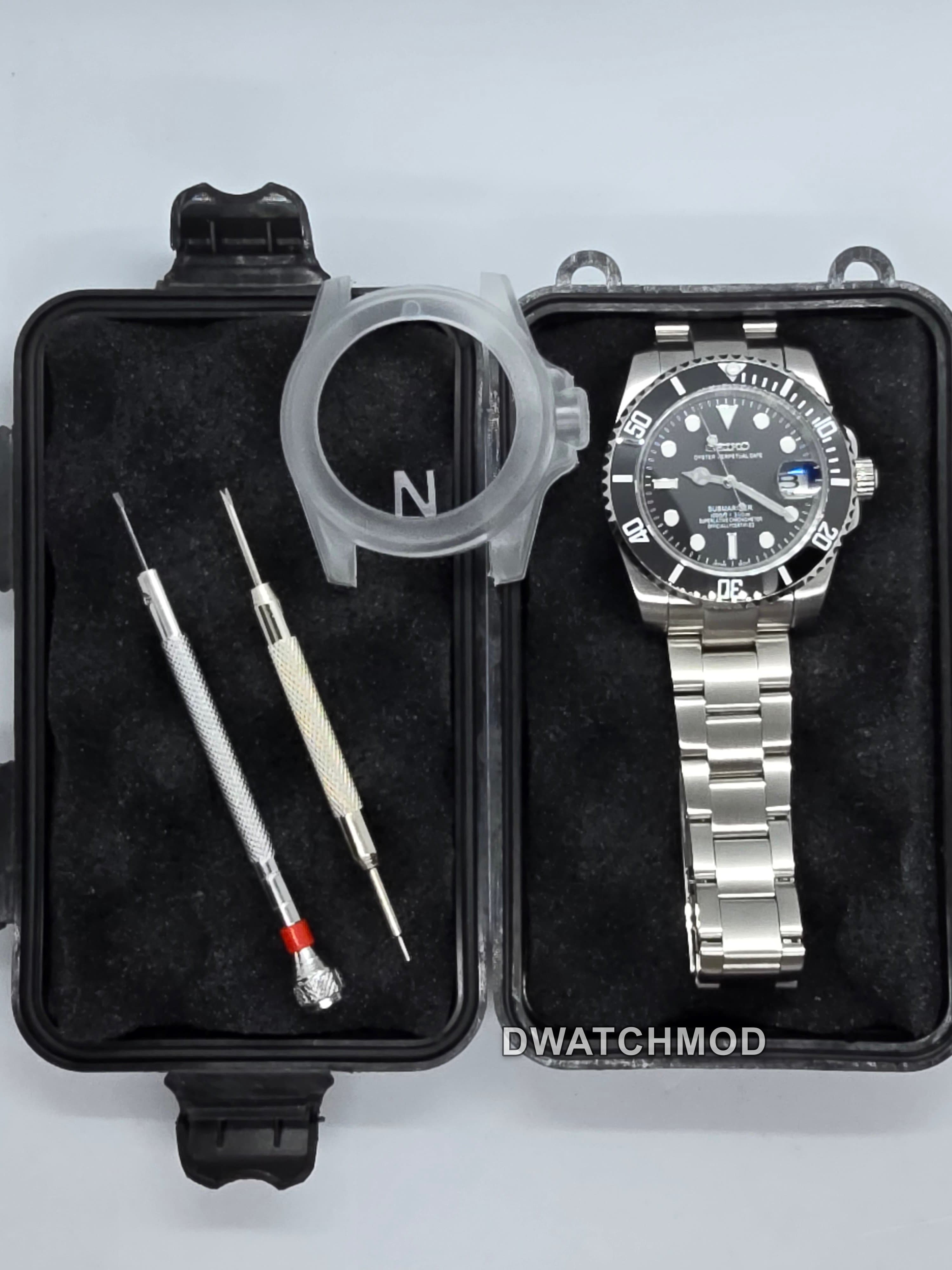 Orologio Mod Submariner Nh35 automatico 40mm vetro zaffiro — foto 8