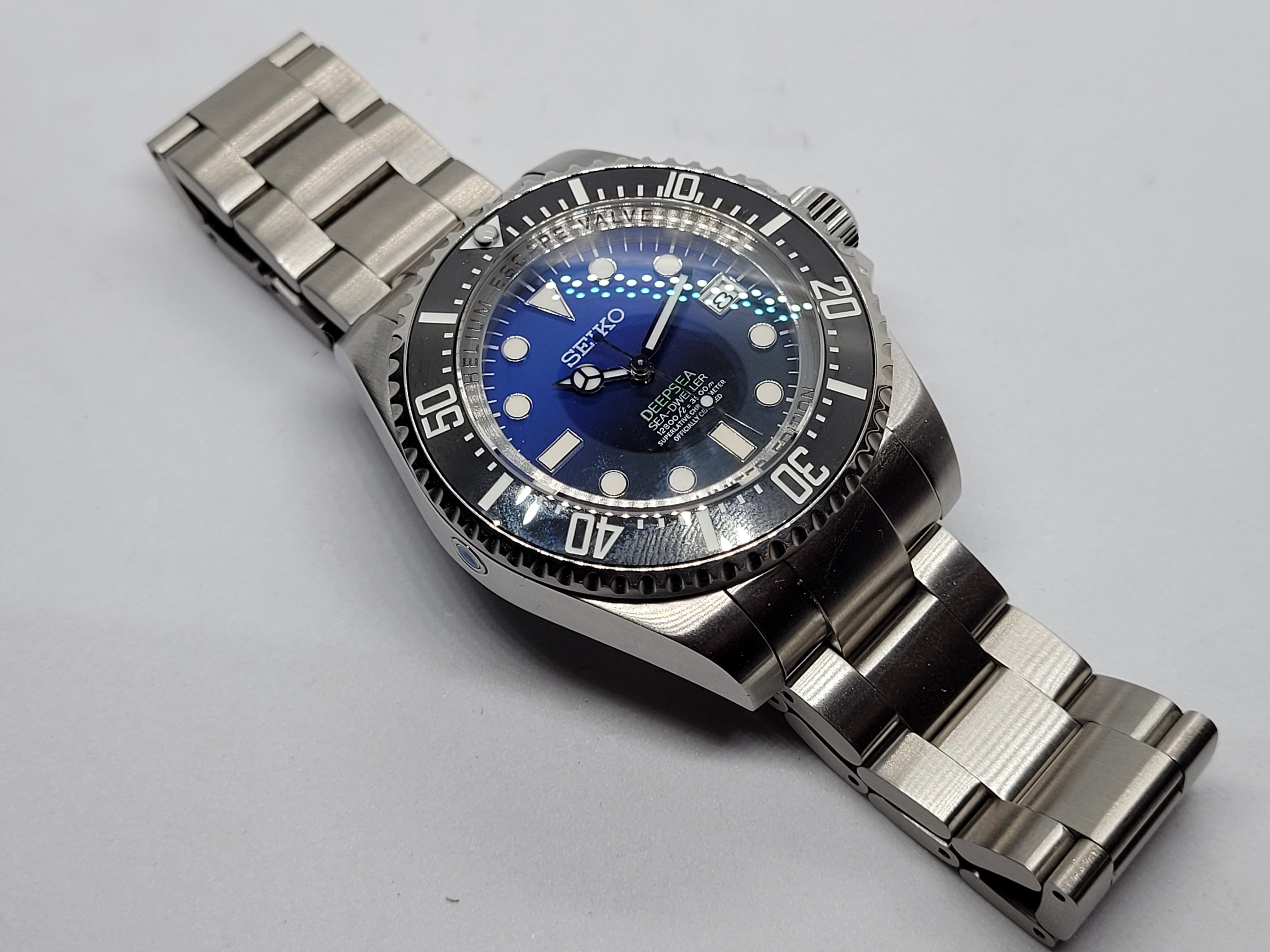 Seiko Mod Deepsea Submariner Nh35 Automatic 44mm Custom Ceramic Bezel –  Dwatchmod