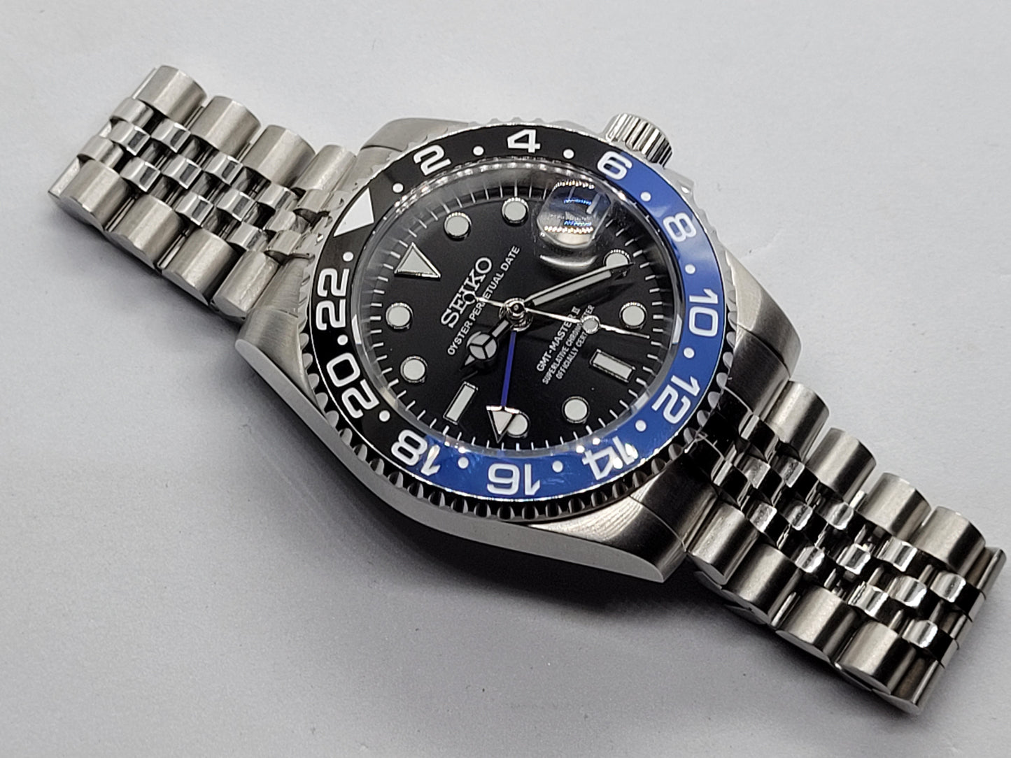 Orologio Mod Gmt Batman Nh34 automatico 40mm lunetta ceramica