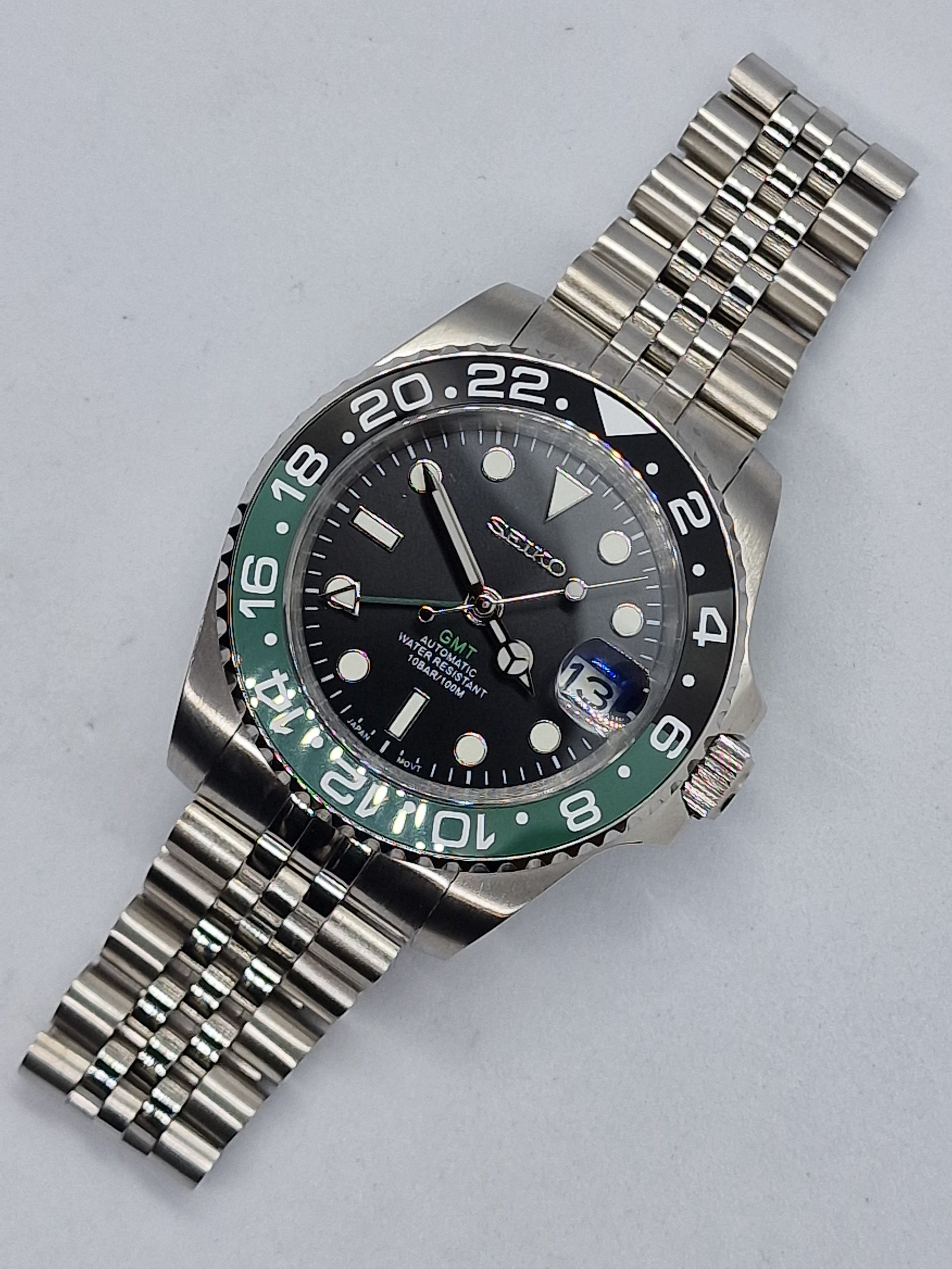 Seiko Mod Sprite Gmt Nh34 Automatik 40 mm individuelle