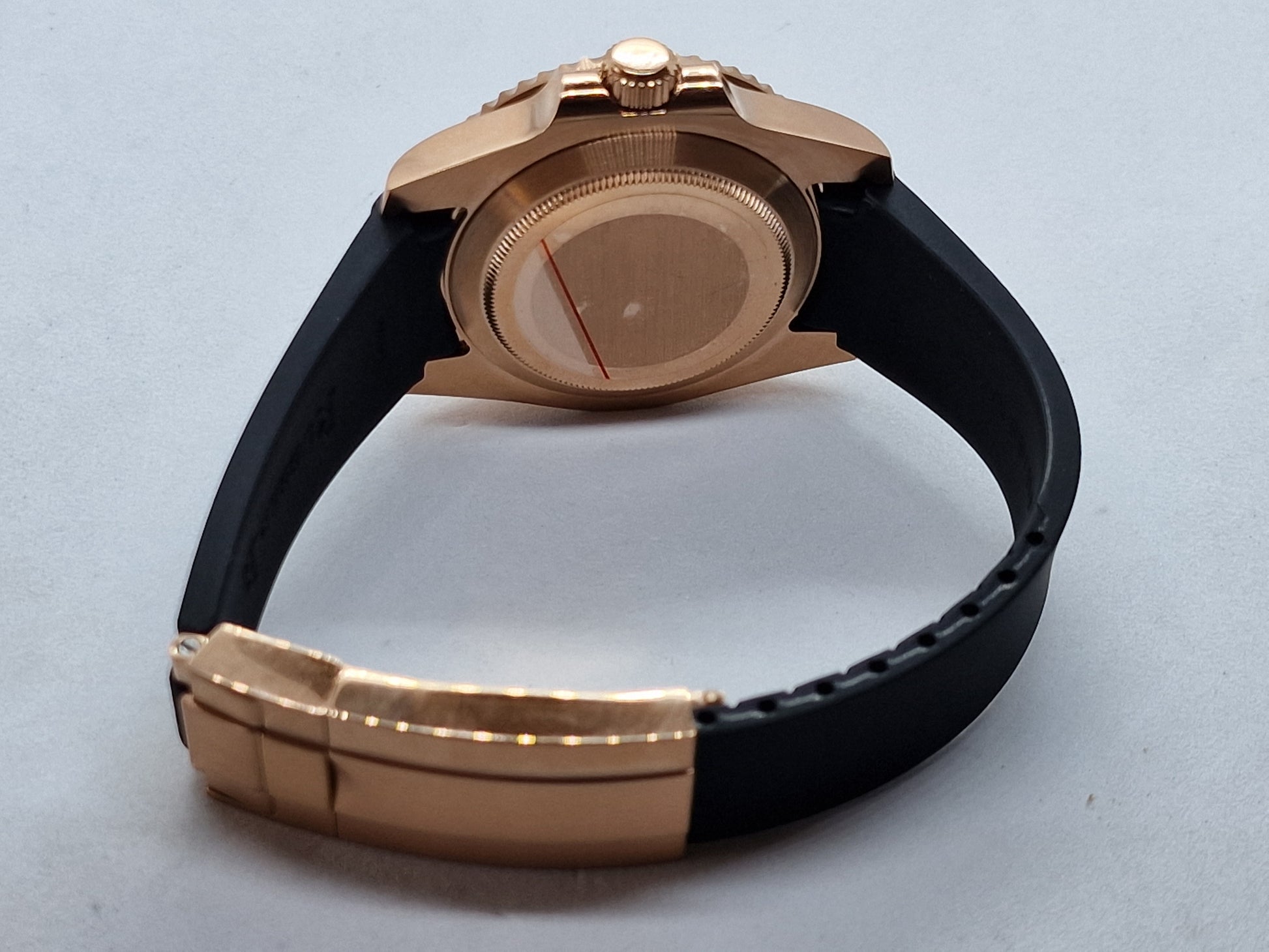 Cassa For Orologio For Vetro Zaffiro A Rotazione Bidirezionale Da - Foto 8