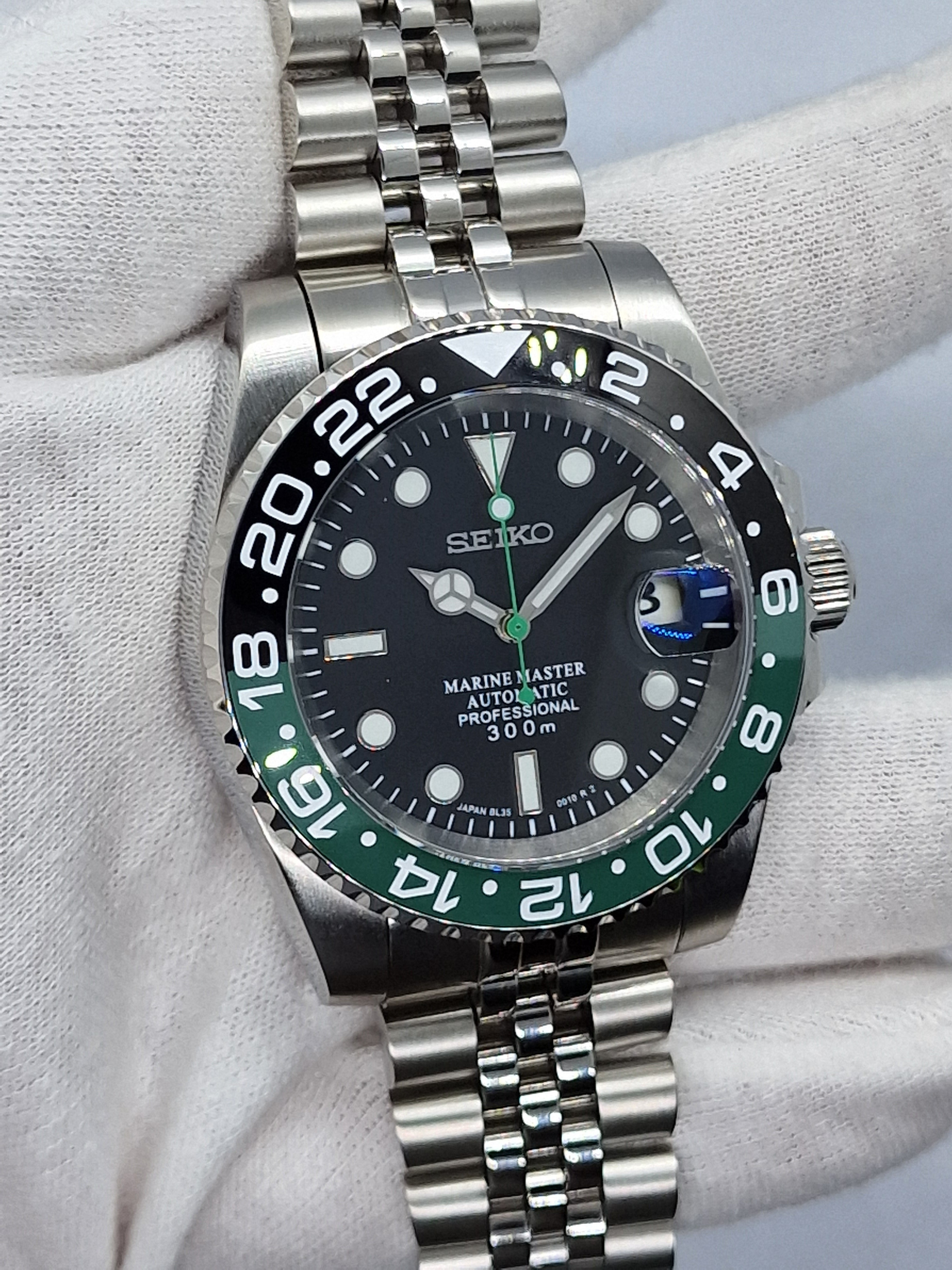 Seiko batman outlet bezel