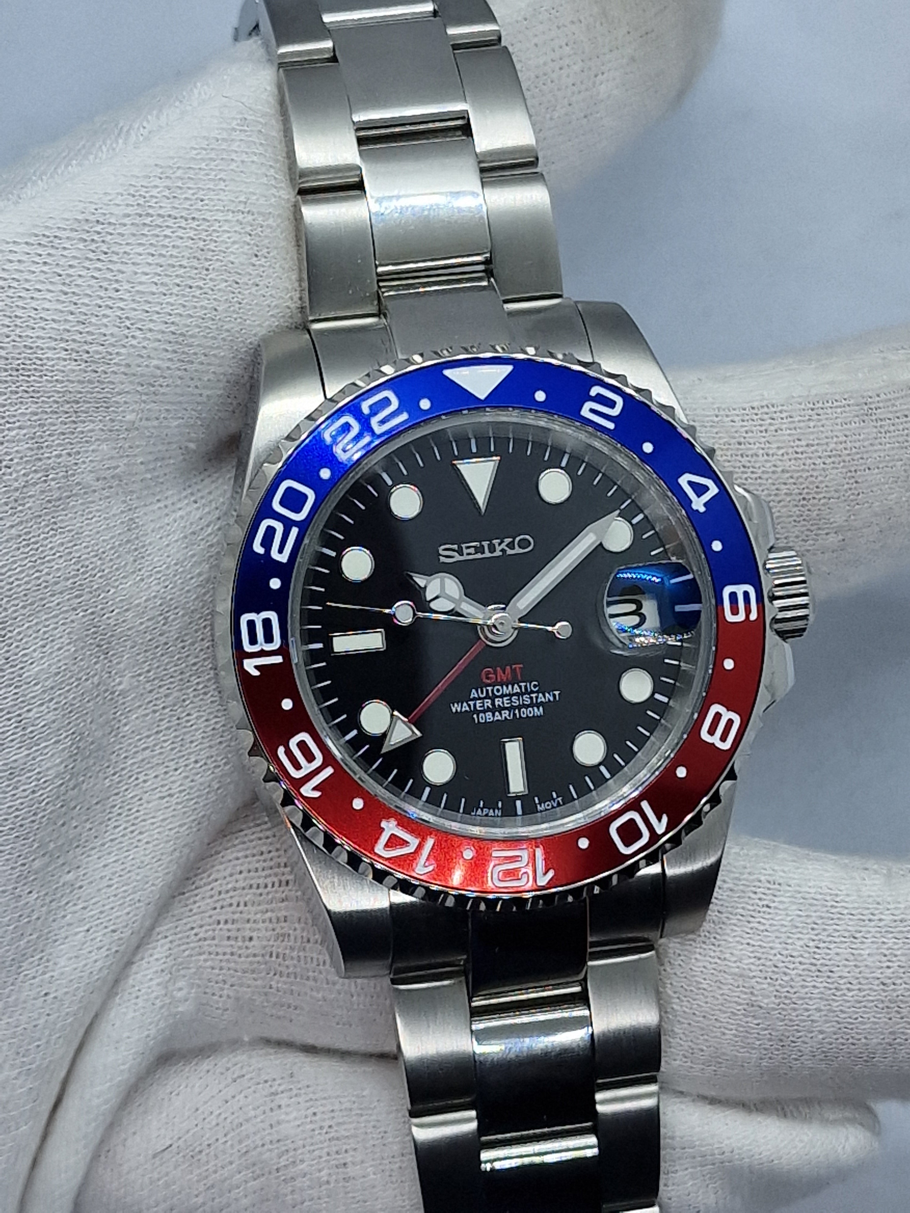 Seiko gmt clearance pepsi