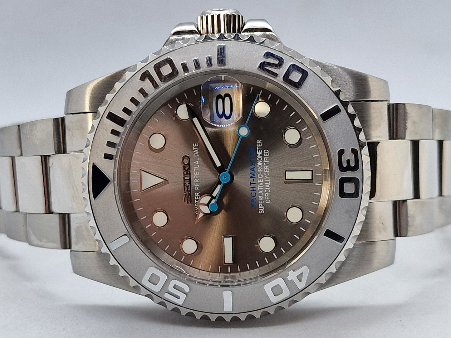 Orologio Mod Yachtmaster Nh35 automatico 40 mm vetro zaffiro