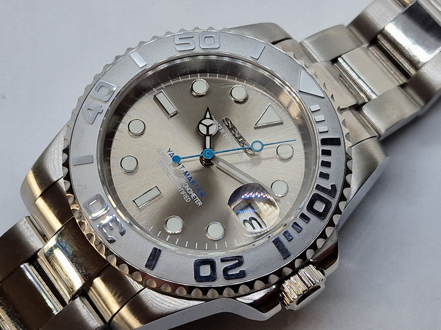Orologio Mod Yachtmaster Nh35 automatico 40 mm vetro zaffiro