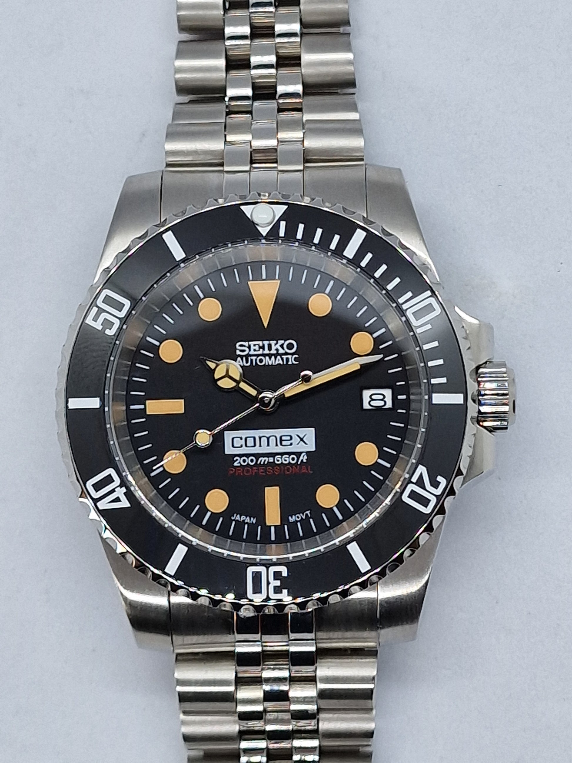 Seiko Mod Submariner Comex Seiko Vintage Comex Submariner Mod