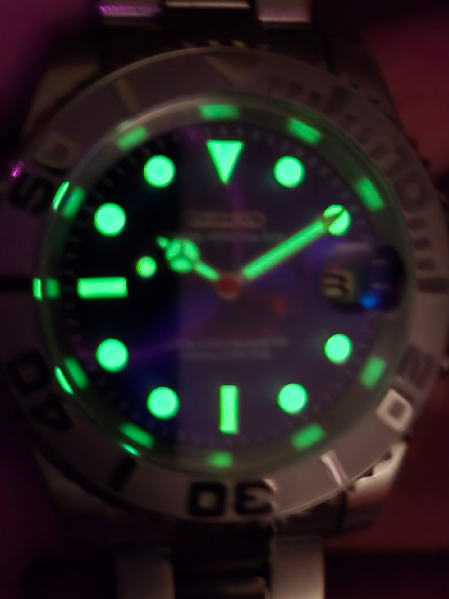 Seiko Mod Yachtmaster Nh35 automatico 40 mm Oyster