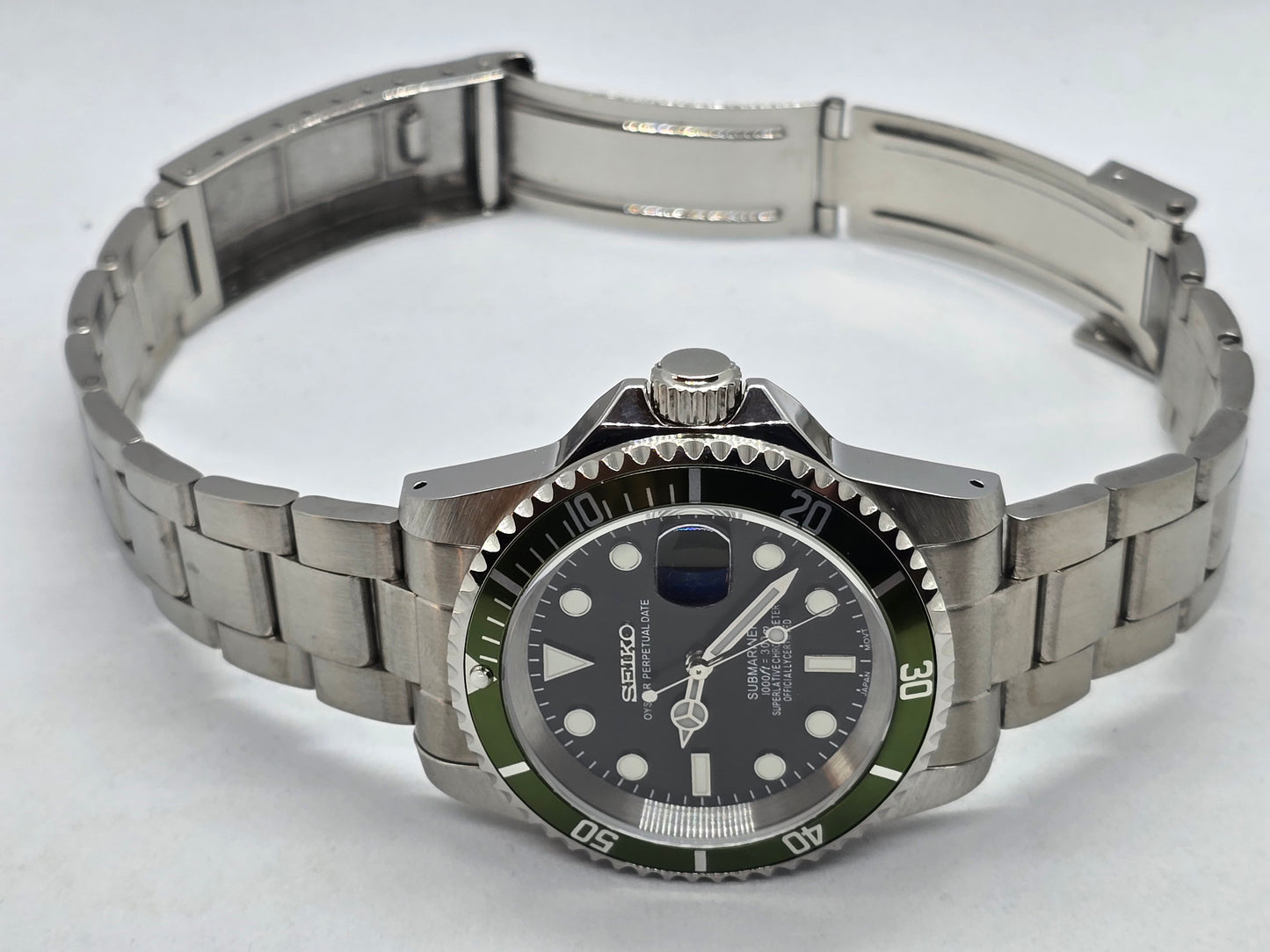 Seiko Mod Submariner 50° Anniversario Nh35 automatico 39mm