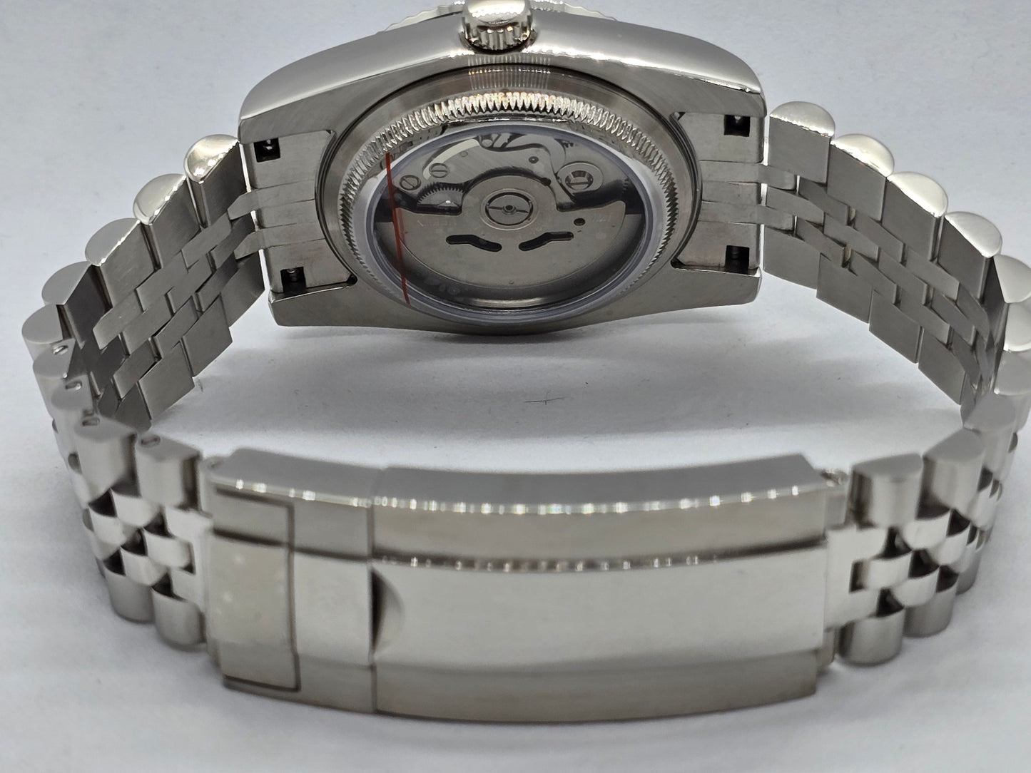 Seiko Mod Datejust verde oliva Nh35 automatico 39mm