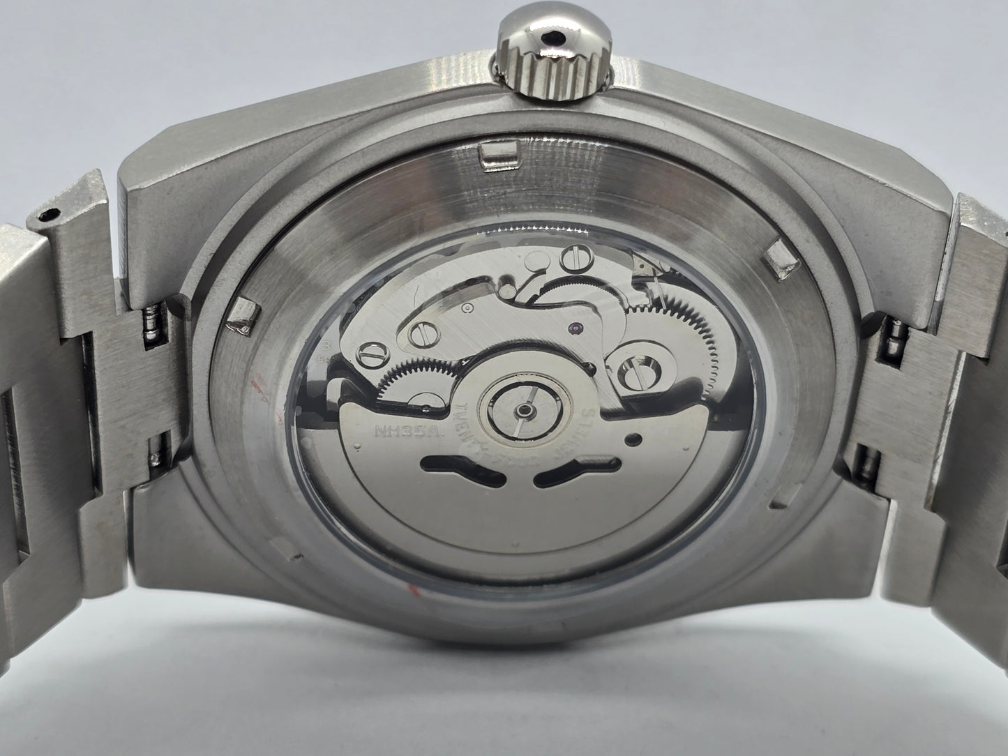 Seiko Mod Prx verde Nh35 automatico 40 mm vetro zaffiro