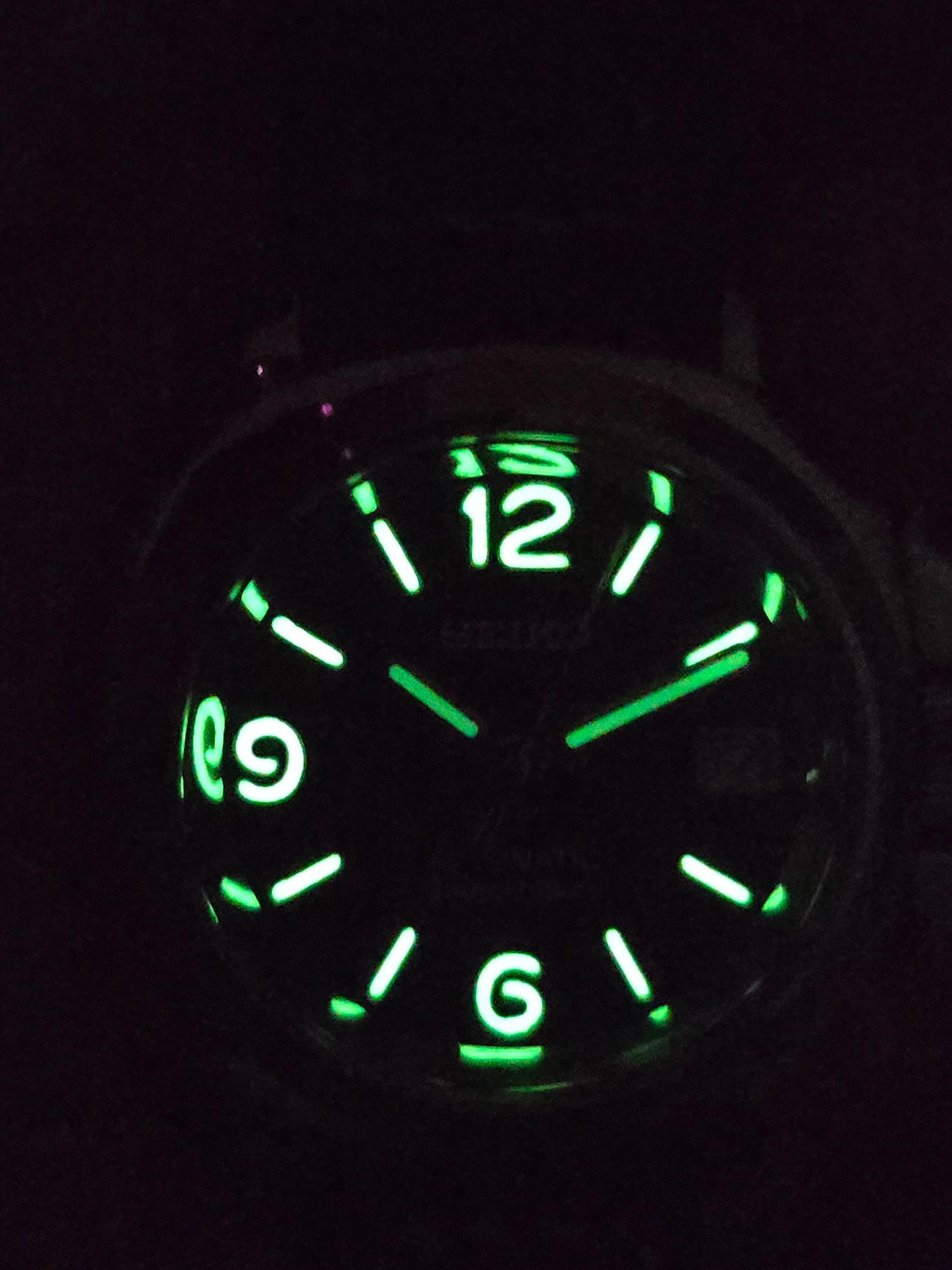 Seiko Mod Luminor Nh35 automatico 40mm vetro zaffiro bombato