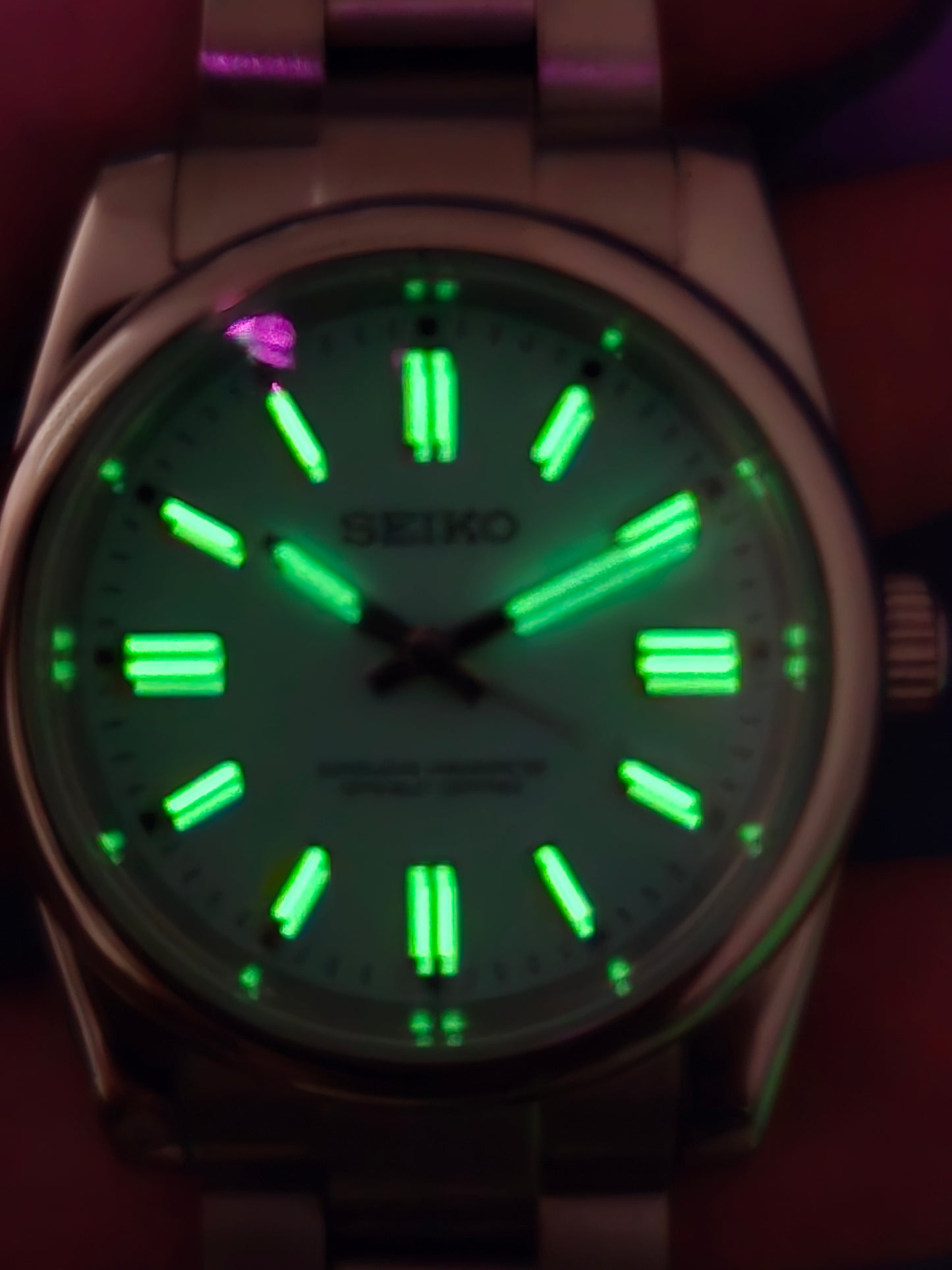 Seiko Mod Tiffany Nh35 Automatik Oyster Saphirglas Custom