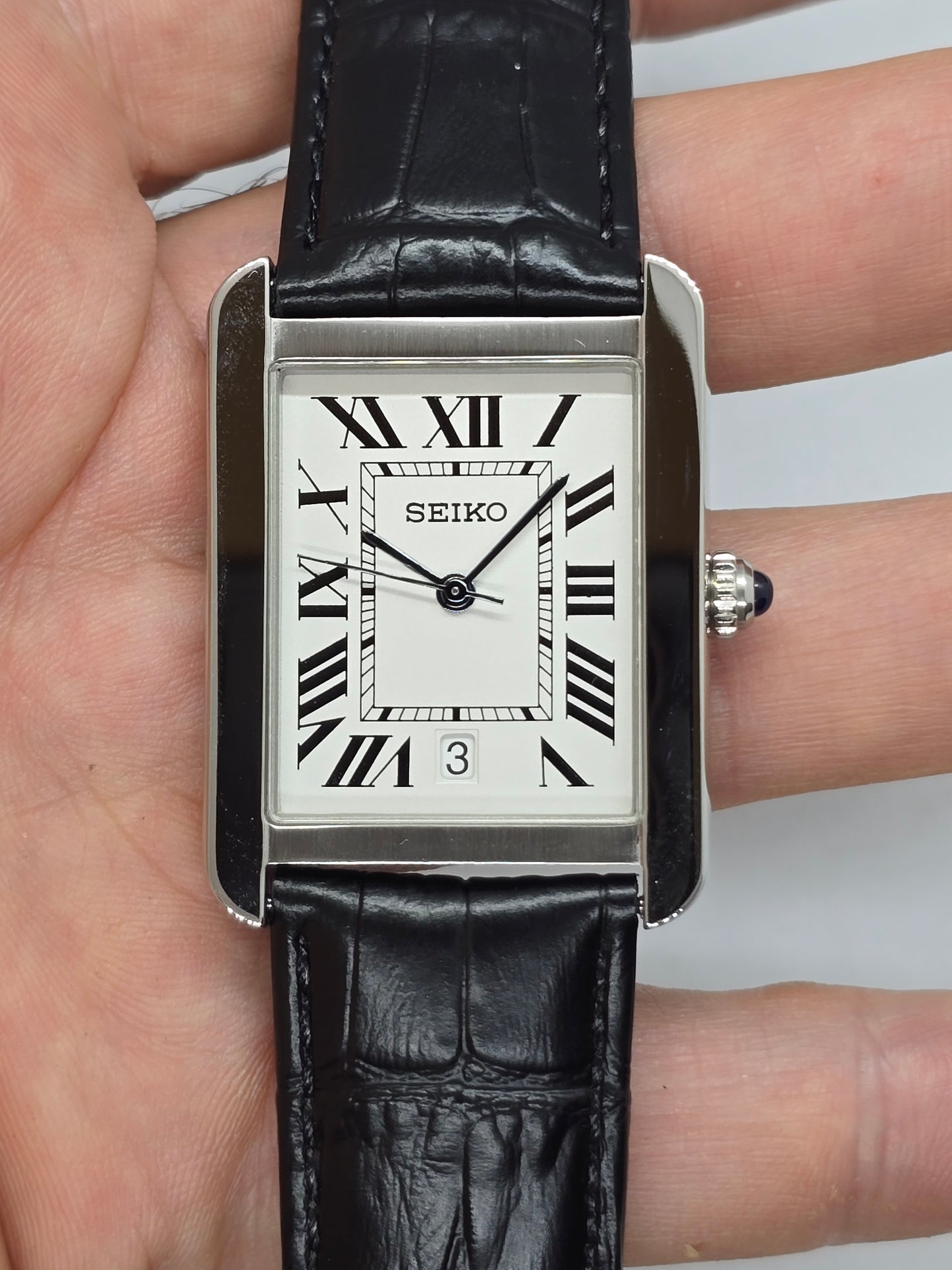 Seiko Mod Tank Quarzo