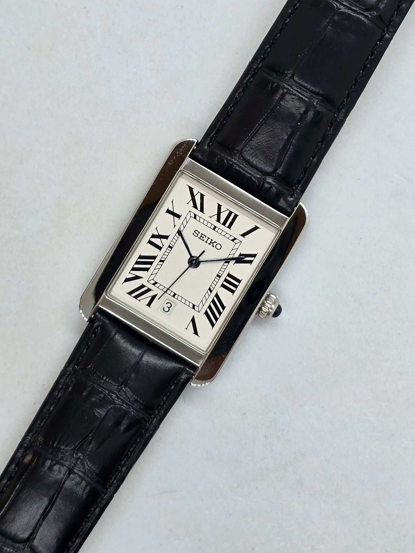 Seiko Mod Tank Quarzo