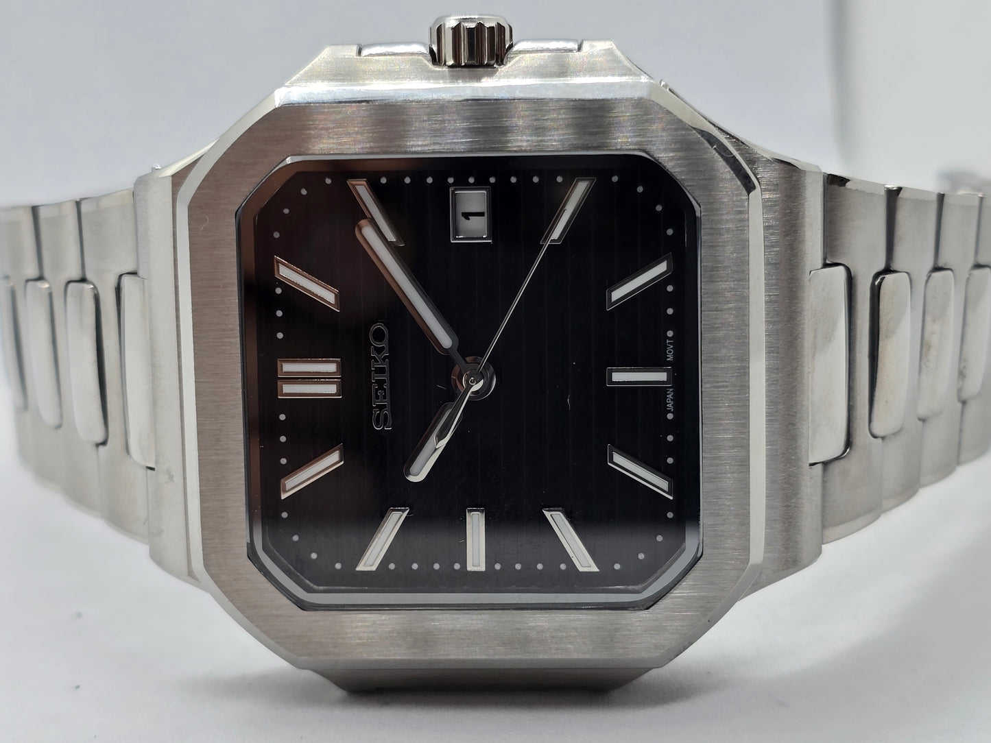 Seiko Mod Cubitus nero Nh35 automatico