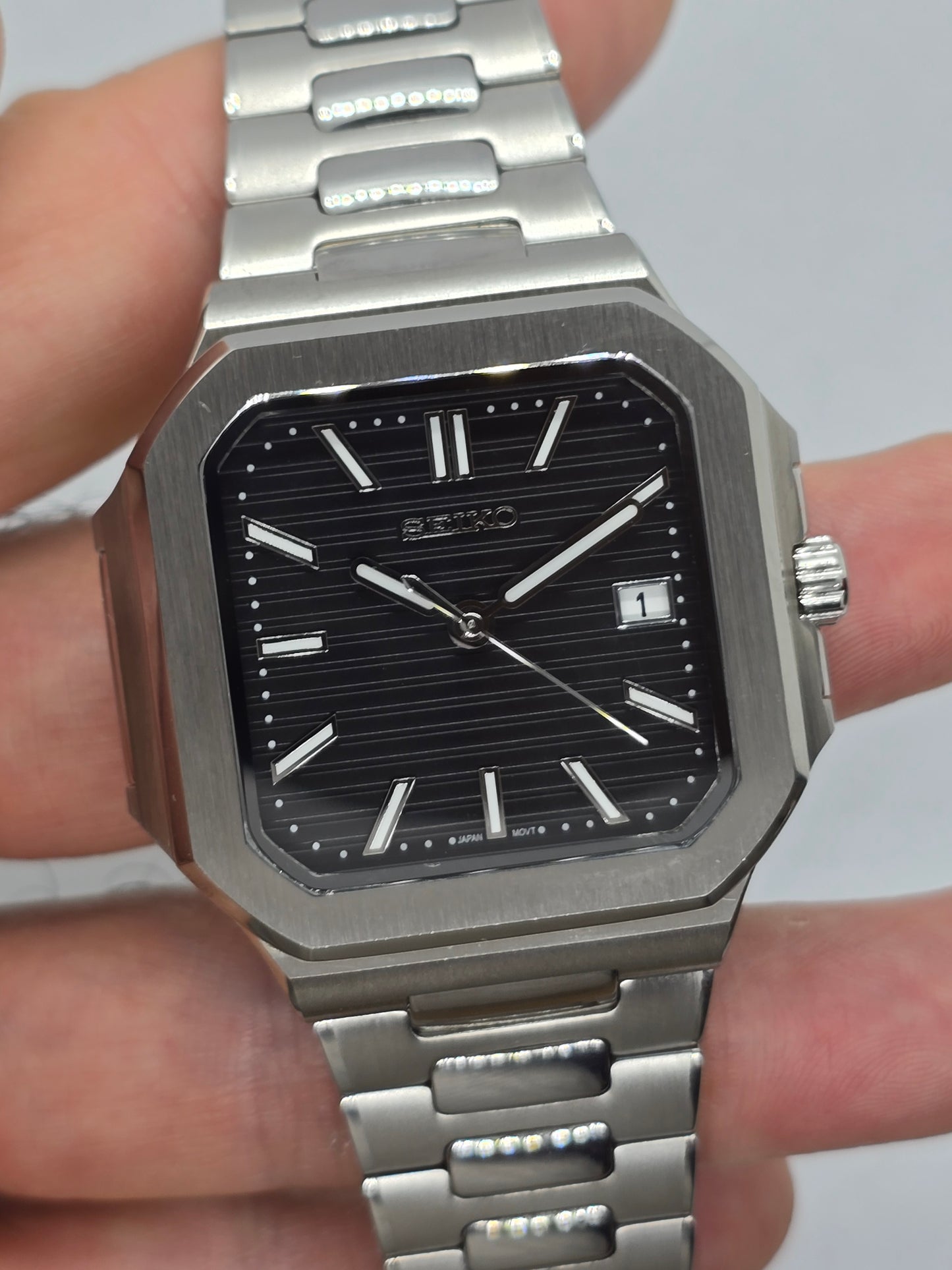 Seiko Mod Cubitus nero Nh35 automatico