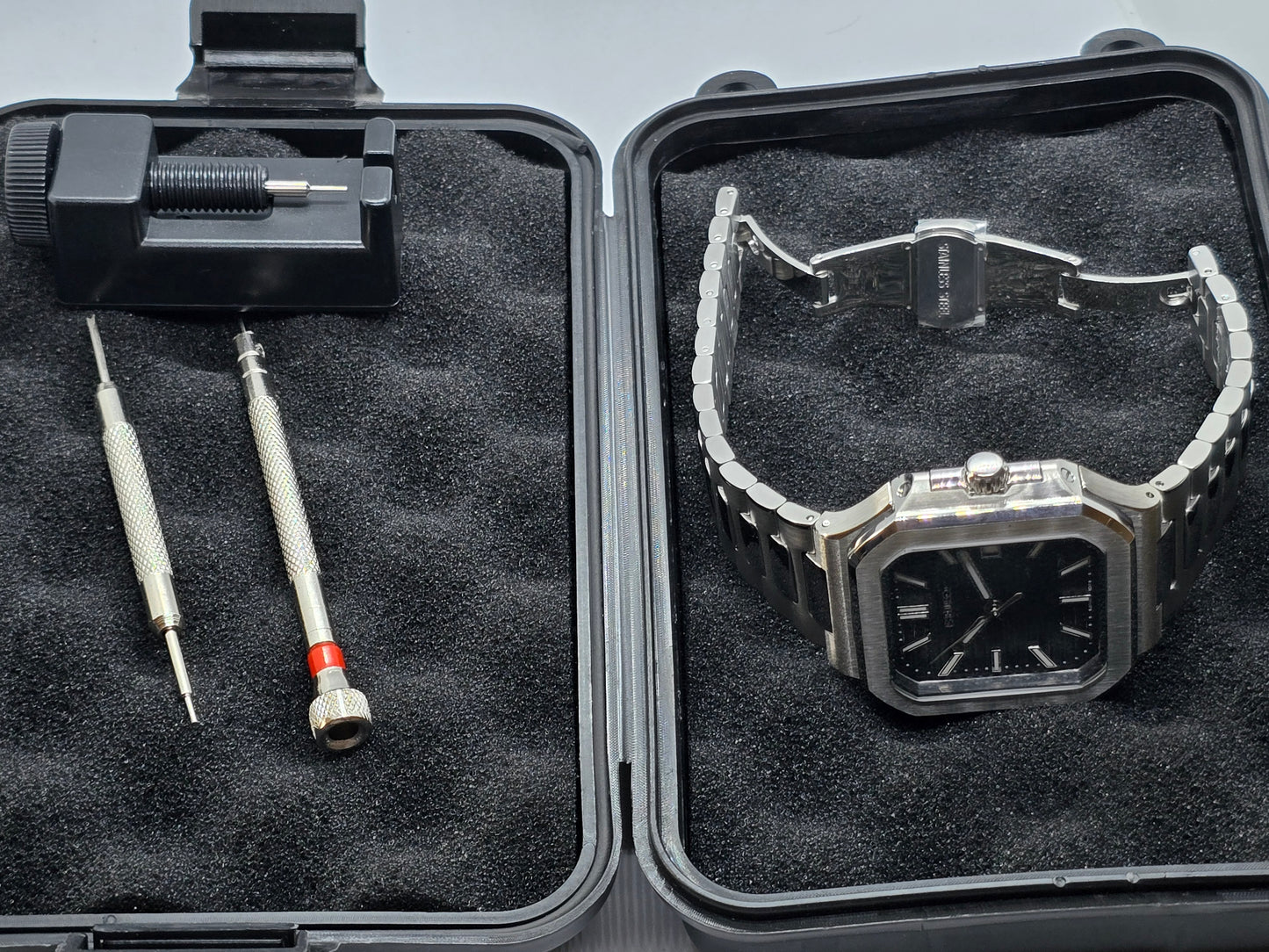 Seiko Mod Cubitus nero Nh35 automatico