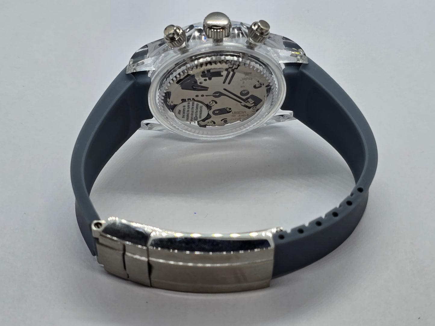 Seiko Mod Daytona Blue Ice 40mm