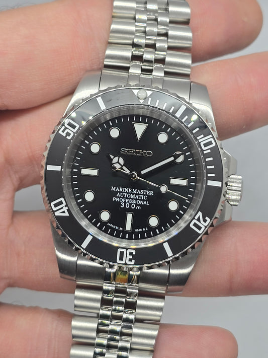 Seiko Mod Submariner no data Nh35 automatico Jubilee