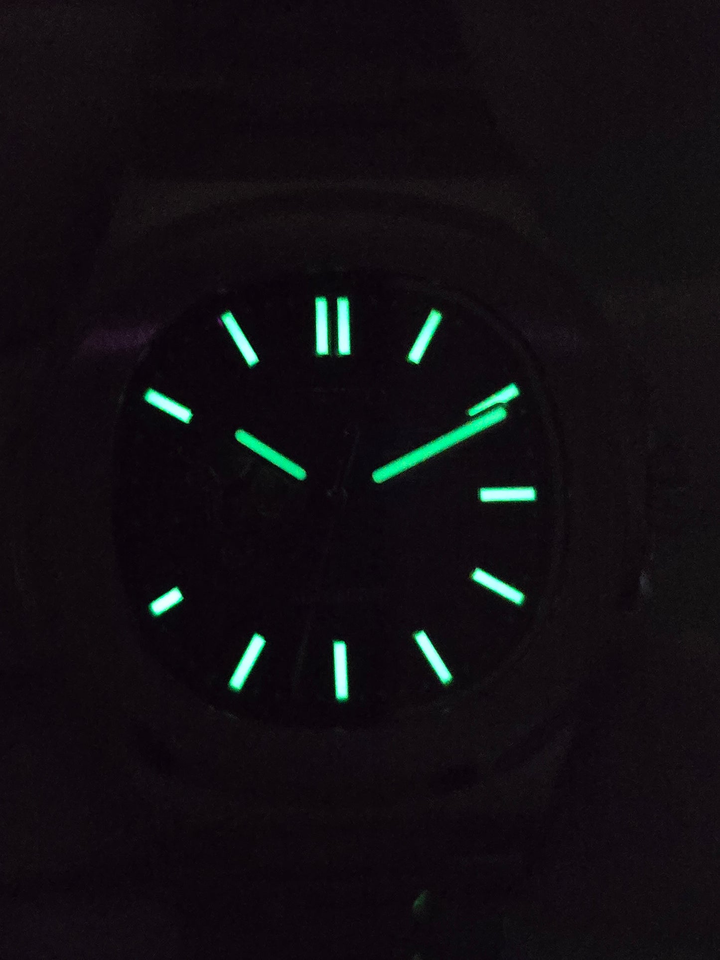 Seiko Mod Nautilus blu "Open Hearth" Nh38 automatico vetro zaffiro