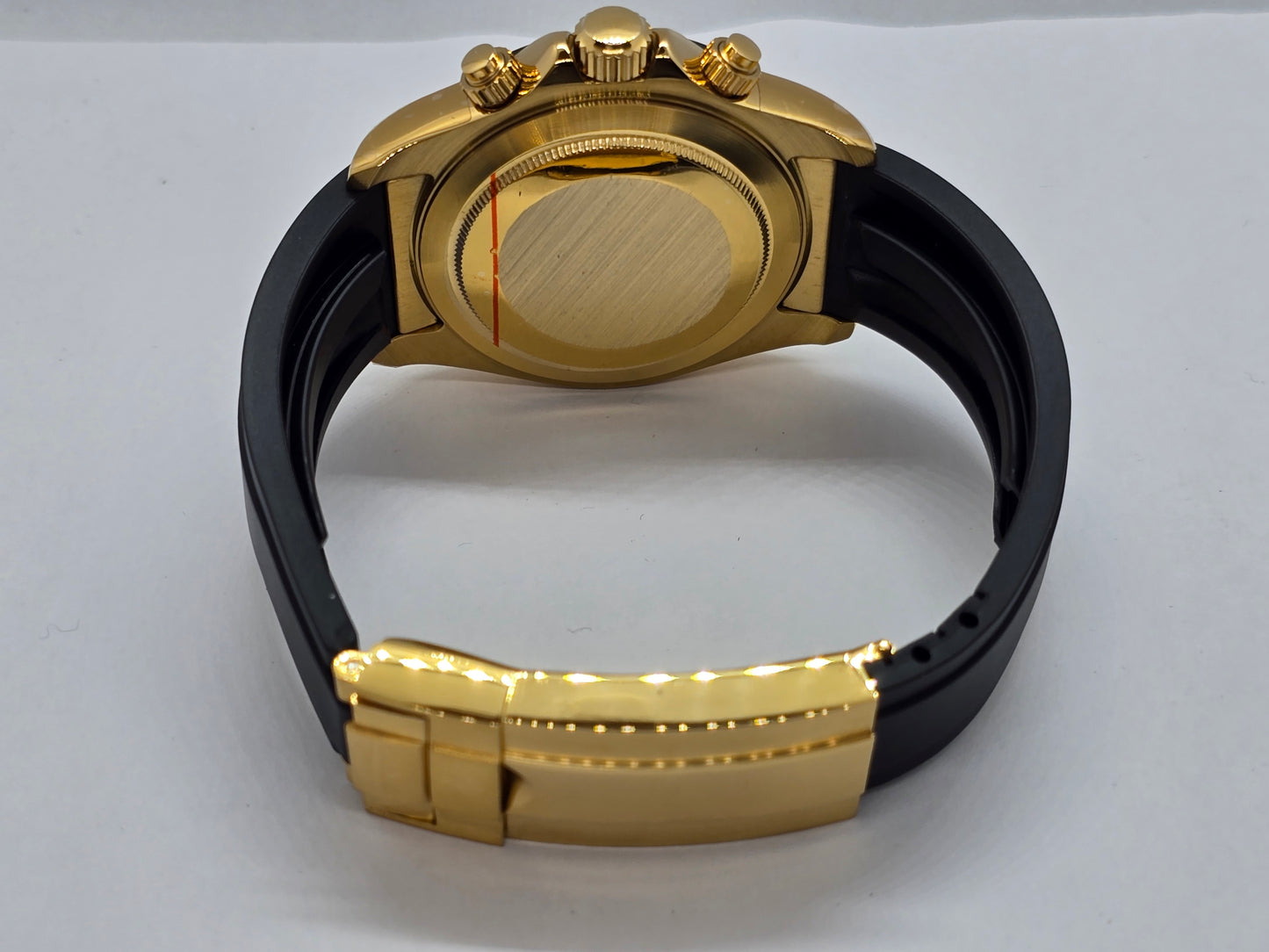 Seiko Mod Daytona cronografo oro giallo Vk63 quarzo