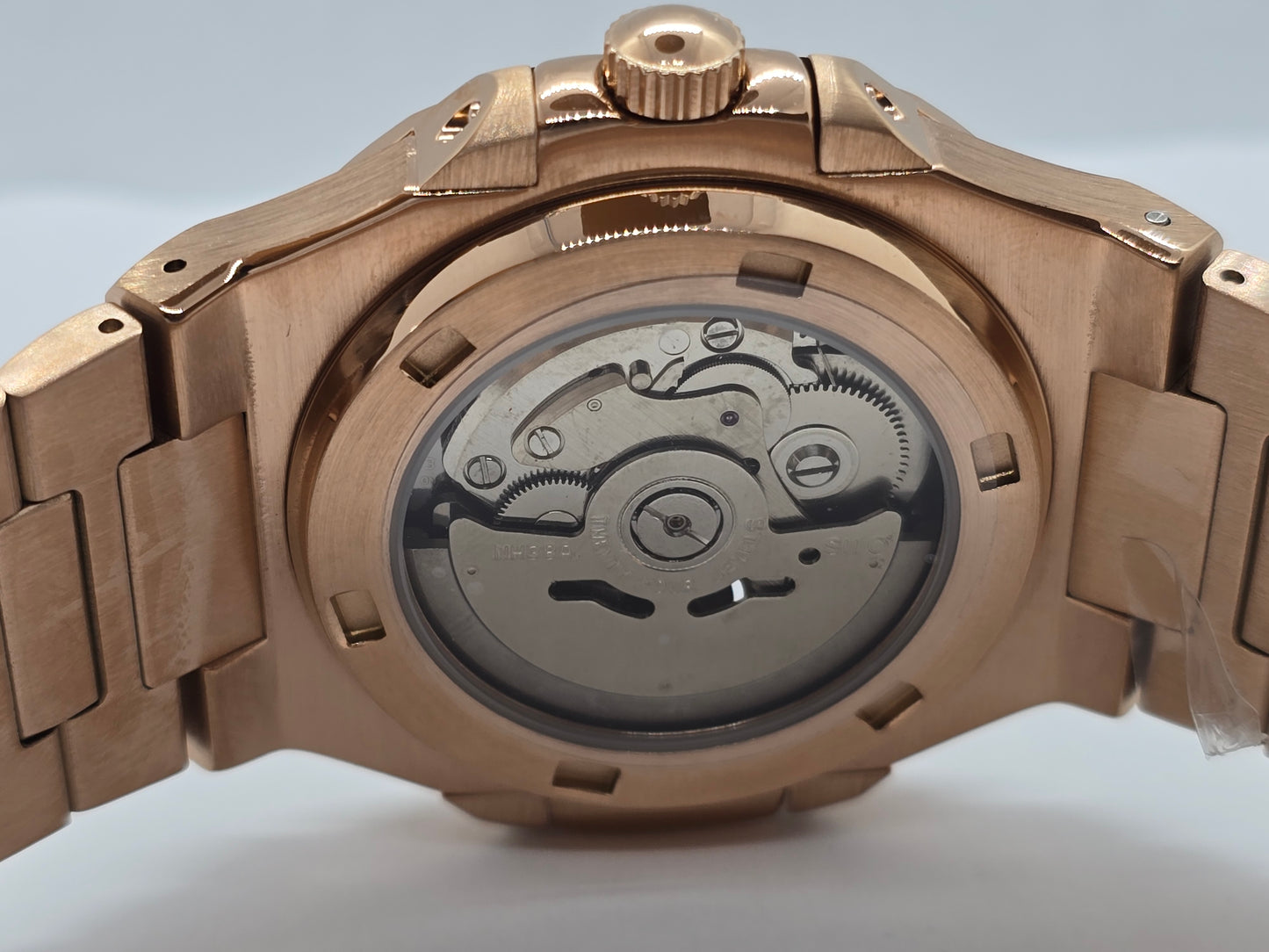 Seiko Mod Nautilus "Open Hearth" oro rosa Nh38 automatico