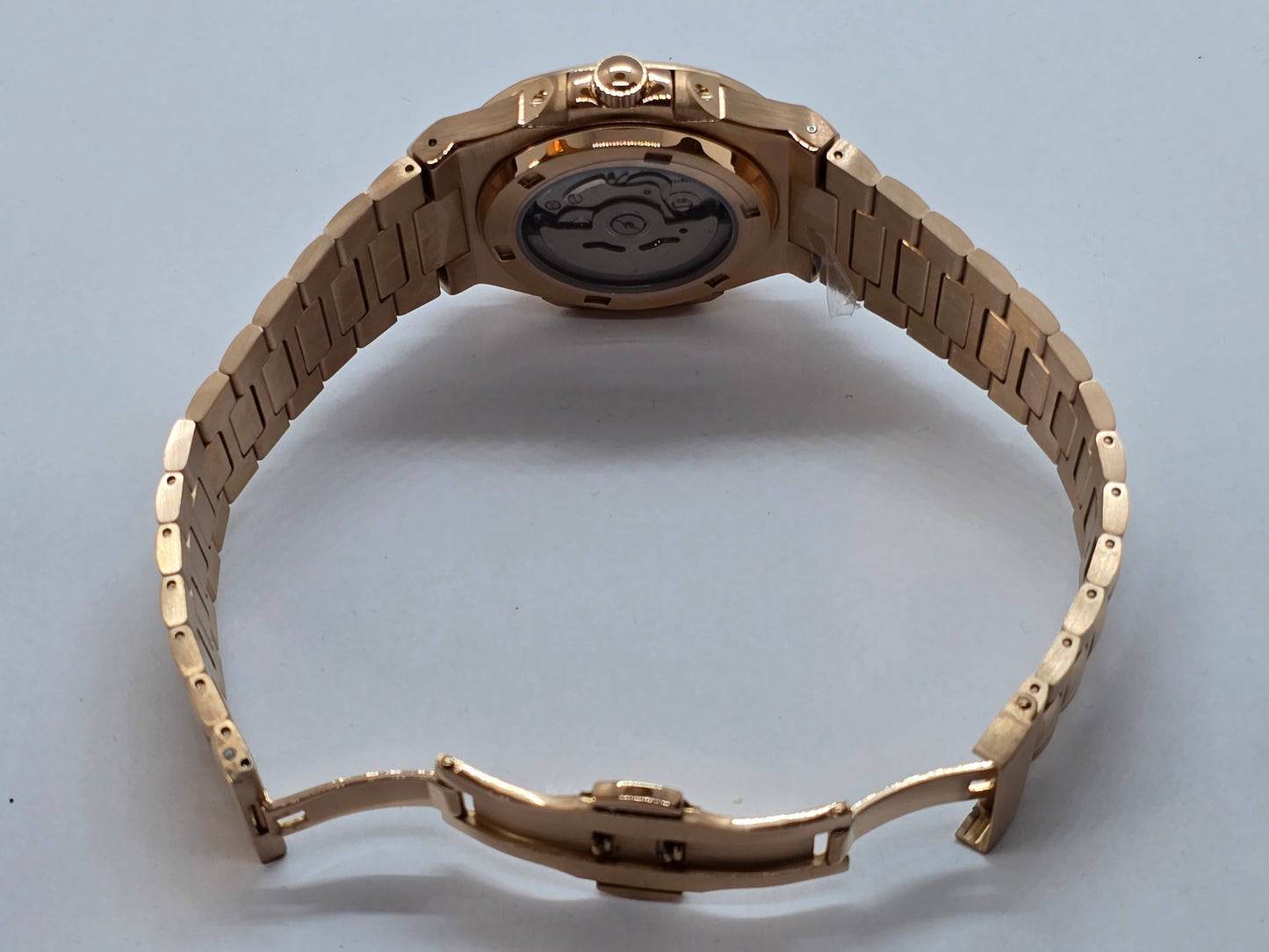 Seiko Mod Nautilus "Open Hearth" oro rosa Nh38 automatico