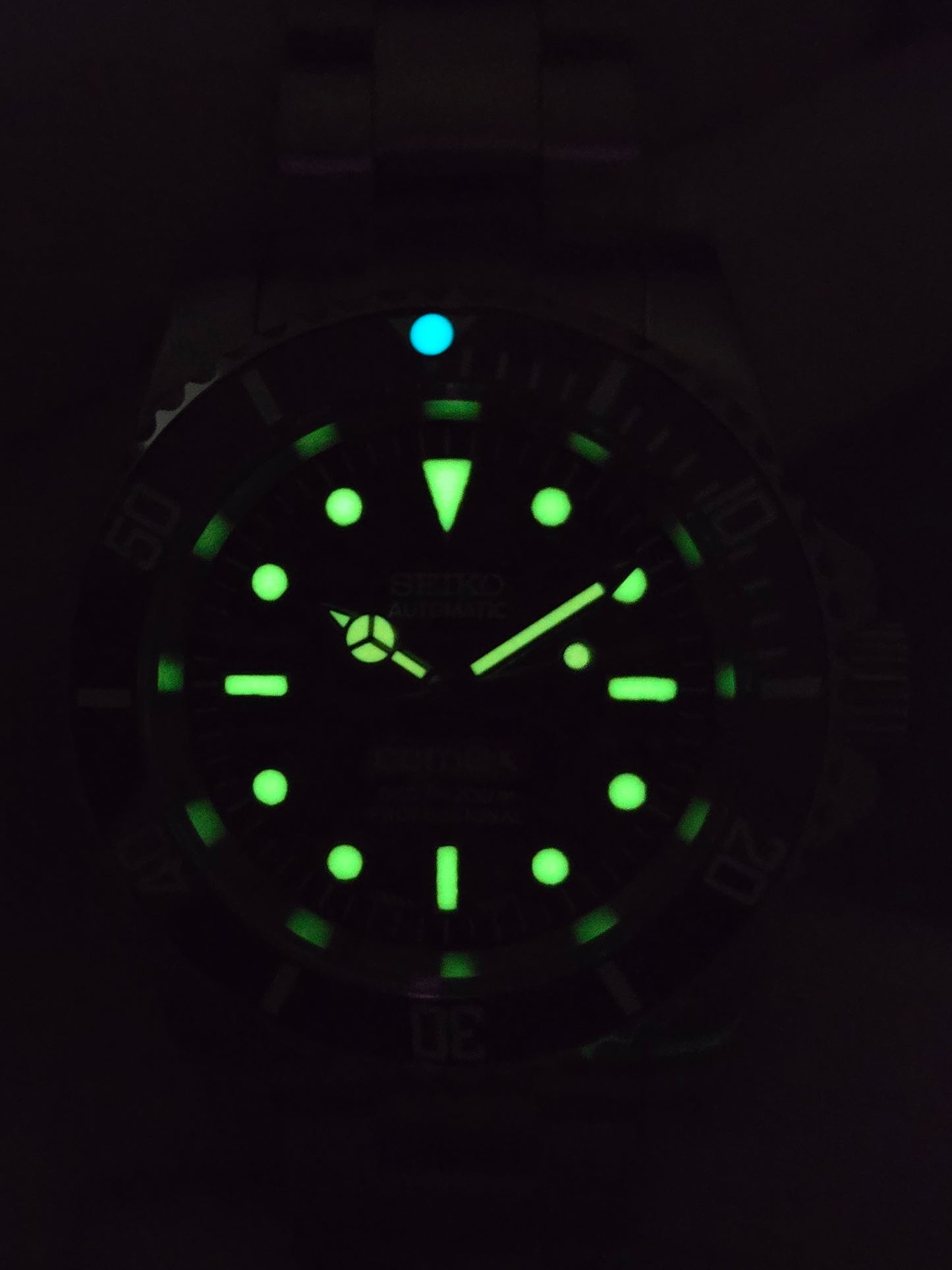 Seiko Mod Comex Submariner Nh35 automatico vetro zaffiro