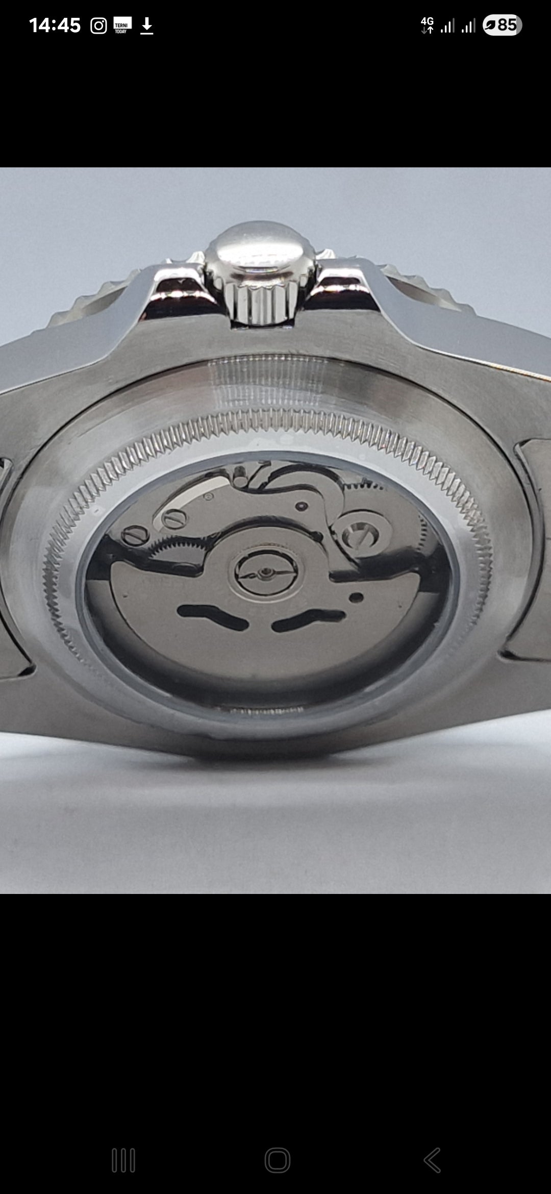 Seiko Mod Yachtmaster Nh35 automatico 40mm lunetta ceramica e fondello posteriore in vetro zaffiro