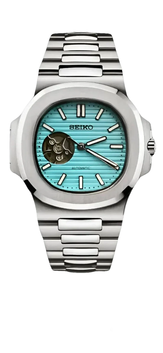 Orologio Seiko Mod Nautilus Tiffany "Open Hearth" Nh38 automatico