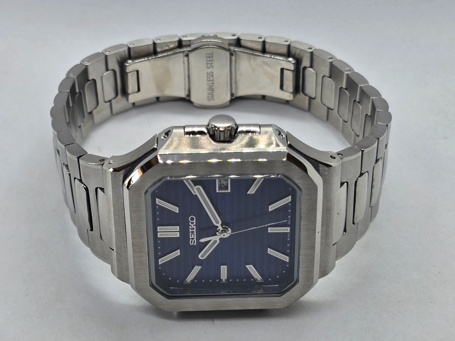 Seiko Mod Cubitus blu Nh35 automatico