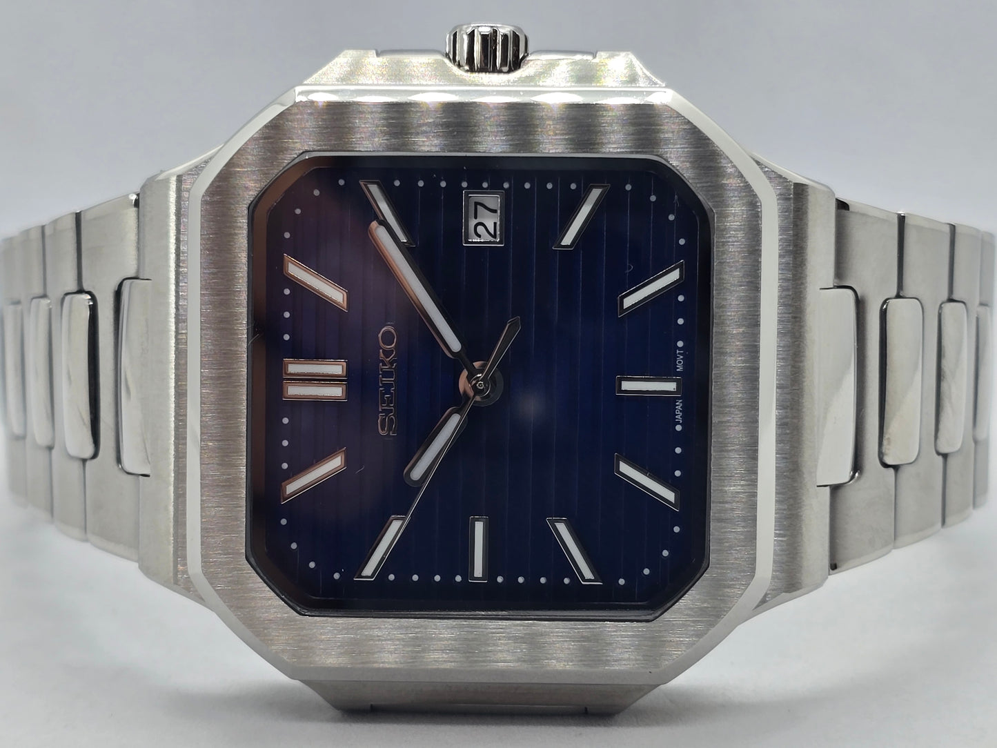 Seiko Mod Cubitus blu Nh35 automatico